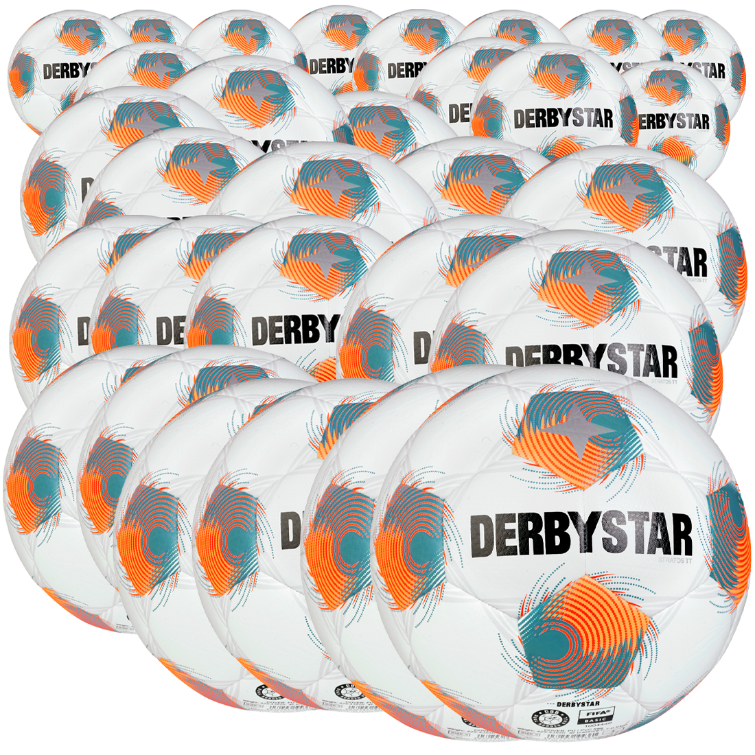 30 x Derbystar Stratos TT Ballpaket