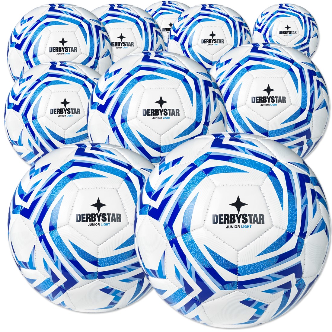 Derbystar Junior light Jugendfußball im vorteilhaften Ballpaket