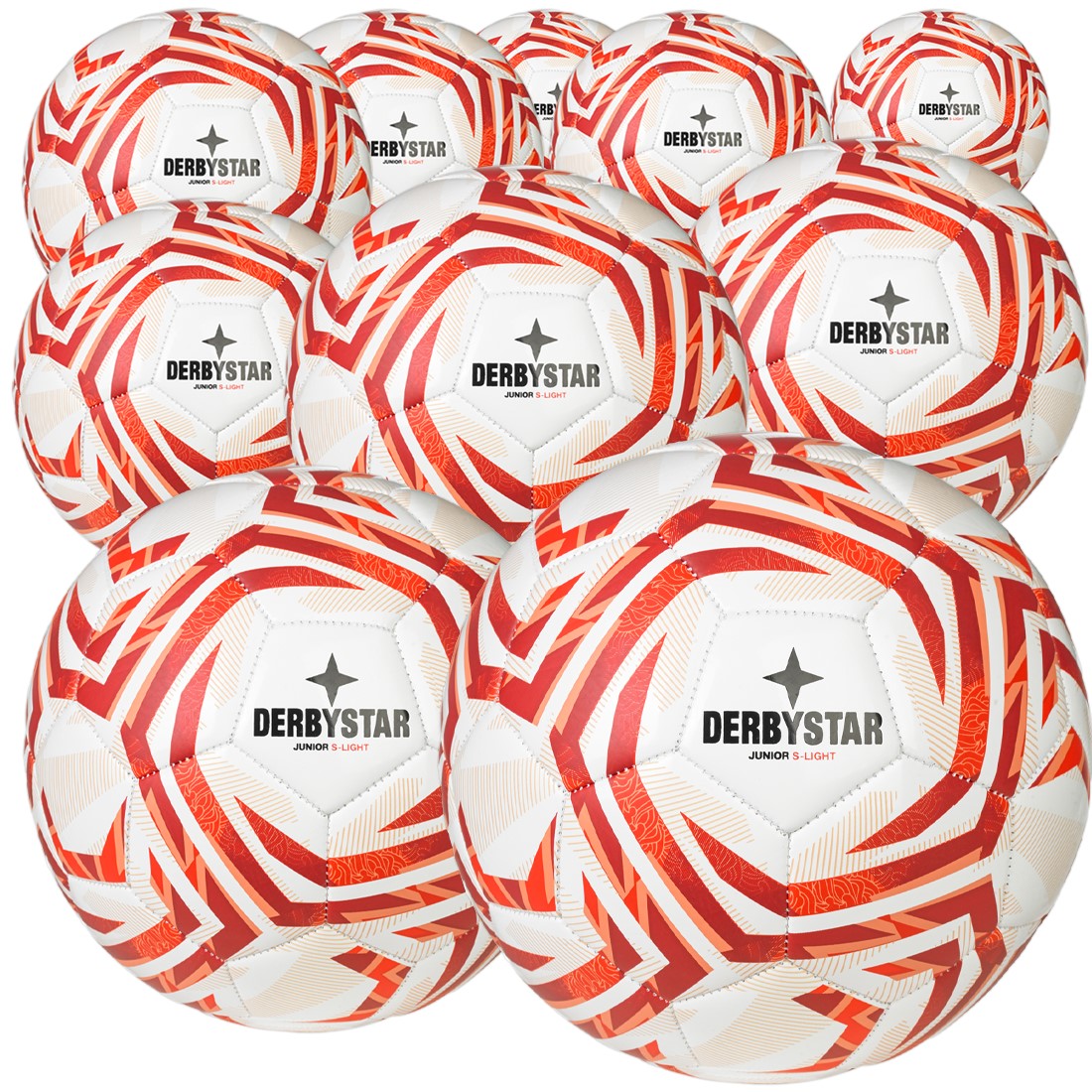 Derbystar Junior s-light Kinderfußball im vorteilhaften Ballpaket