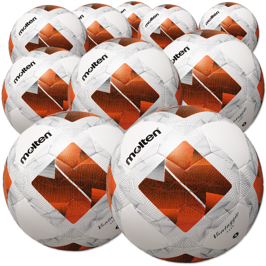 Ballpaket Molten Vantaggio 290g Gr.4 Kinderfußbälle